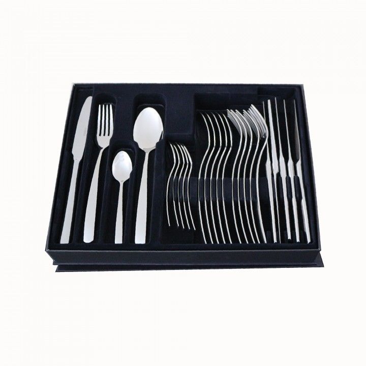 24-piece cutlery set with cardboard case Venus