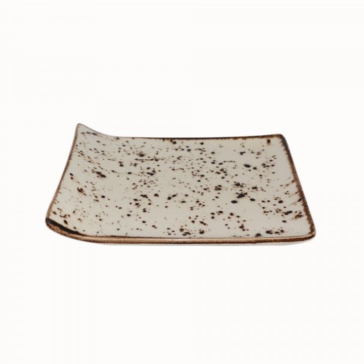 Rectangular platter 21x18cm Sandstorm