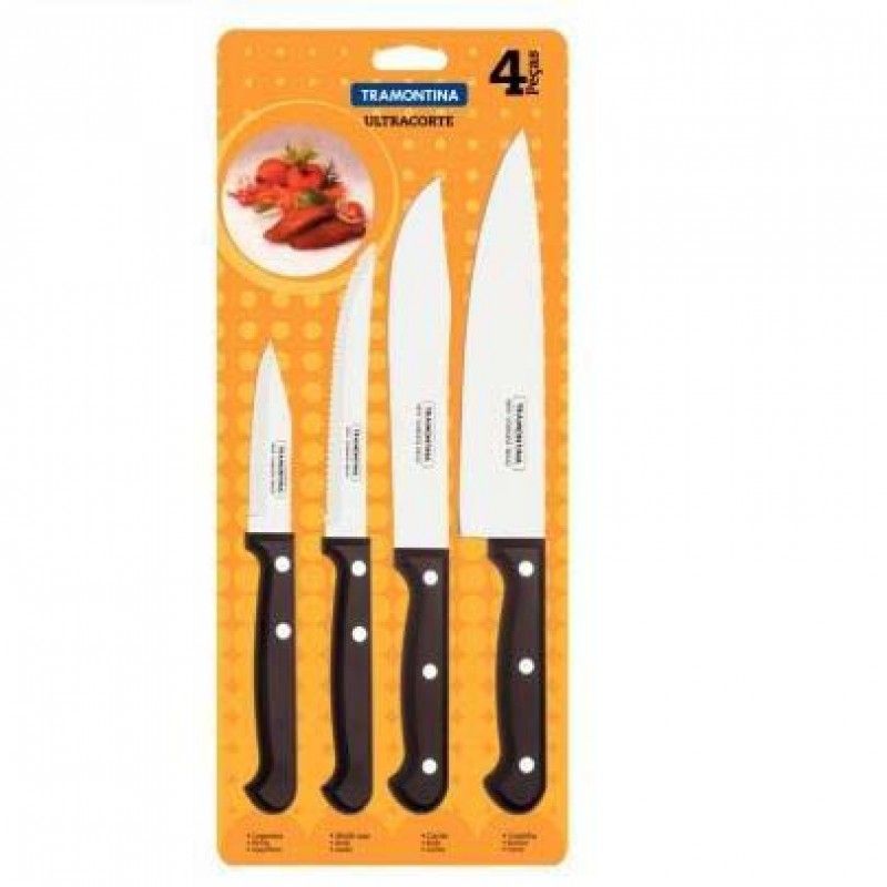 Conj. 4 Facas Inox 23899/061