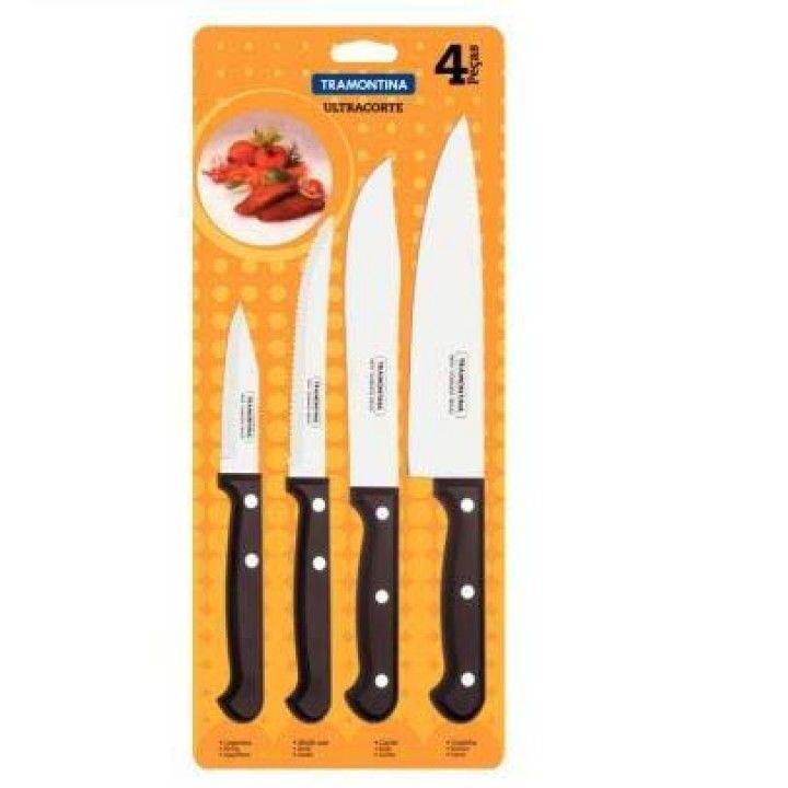 Conj. 4 Facas Inox 23899/061