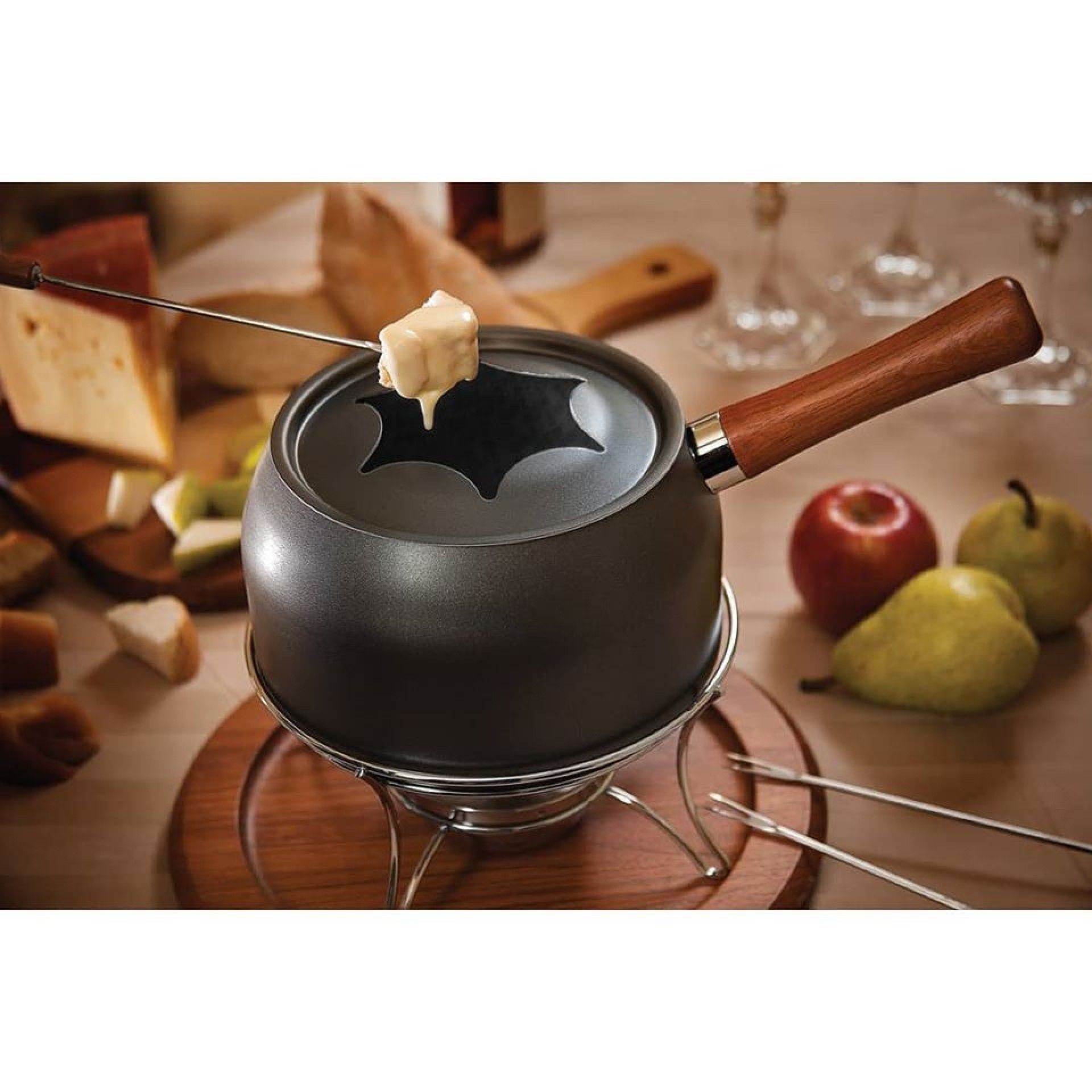 Fondue Aluminio Paris C/ Madeira