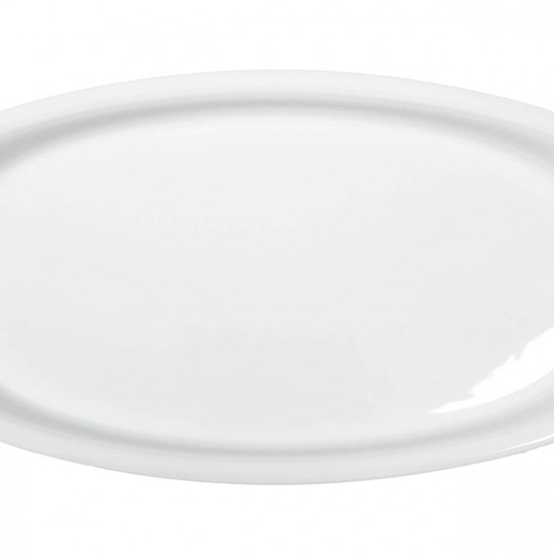 Travessa Oval 56x27 Duo Branco