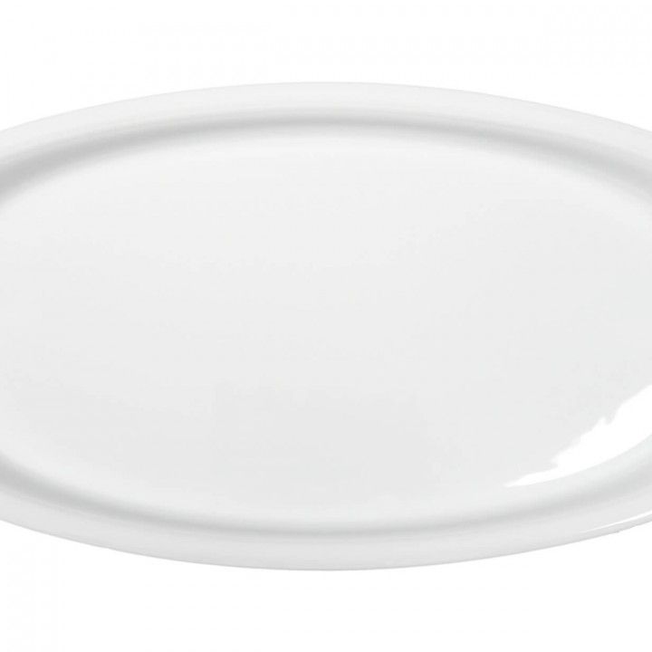 Travessa Oval 56x27 Duo Branco