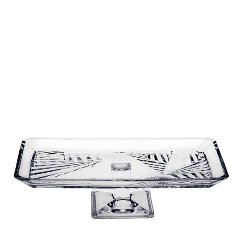 Prato Retangular Com Pe 27x16cm Madlen 950008