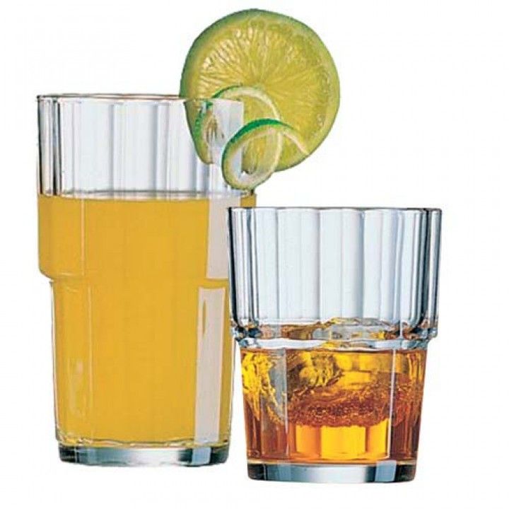 Conj.6 Copos 16cl  Norvege Arc