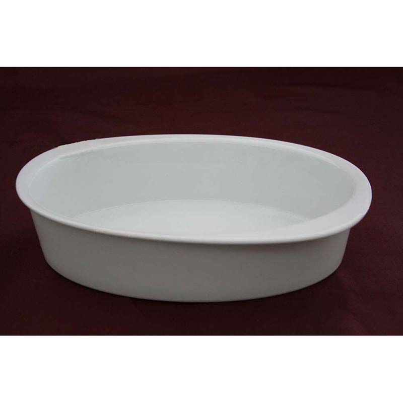 Tabuleiro Oval 29.5x23cm Catering Branco