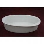 Tabuleiro Oval 29.5x23cm Catering Branco