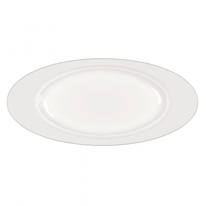 Travessa 57x24cm Saturno Branco