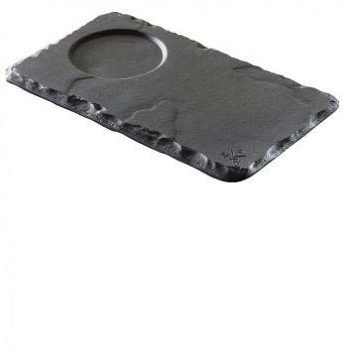 Ardosia 14cm c/ espao para chvena