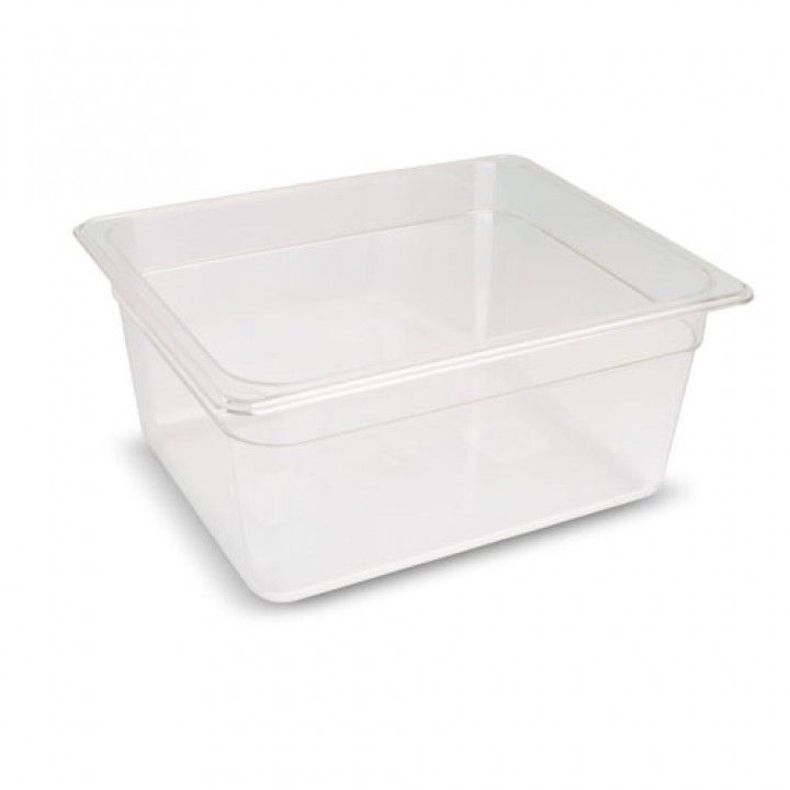 Polycarbonate container 1/2 65MM P812-2
