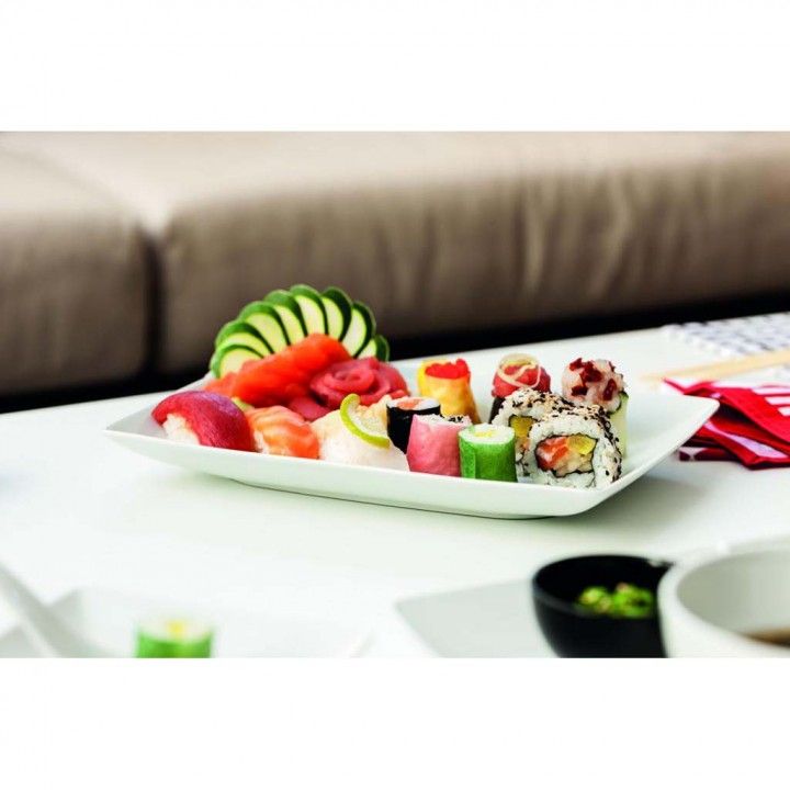 Prato Tapas Quad 13 Carre Wh