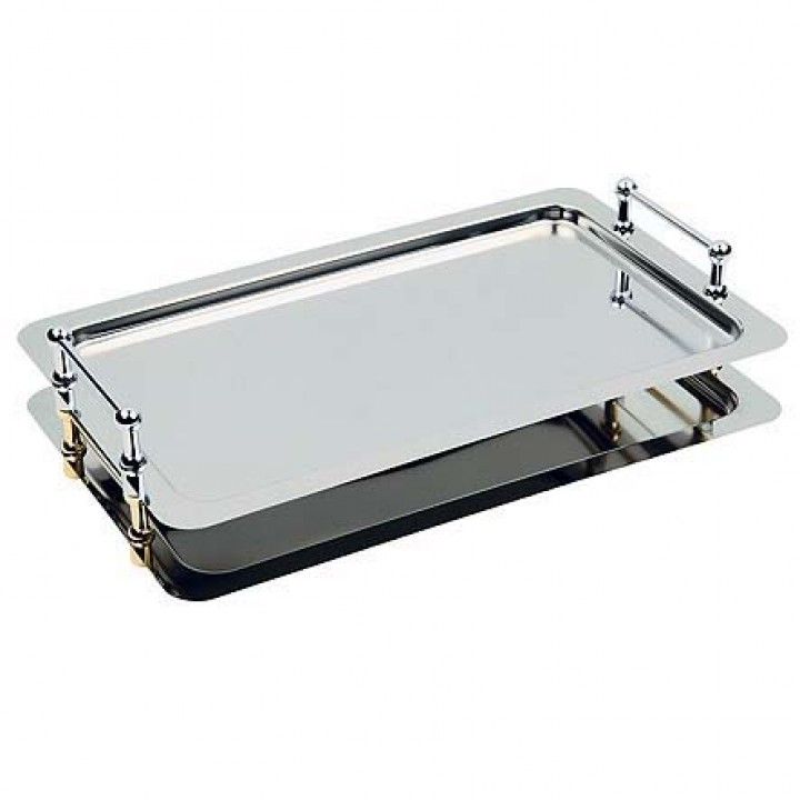 Tabuleiro C/Asas Empil. 1/1 Inox 11150