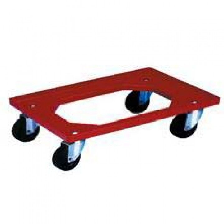 Base Plastica 600x400 C/Rod. Zincado 96541