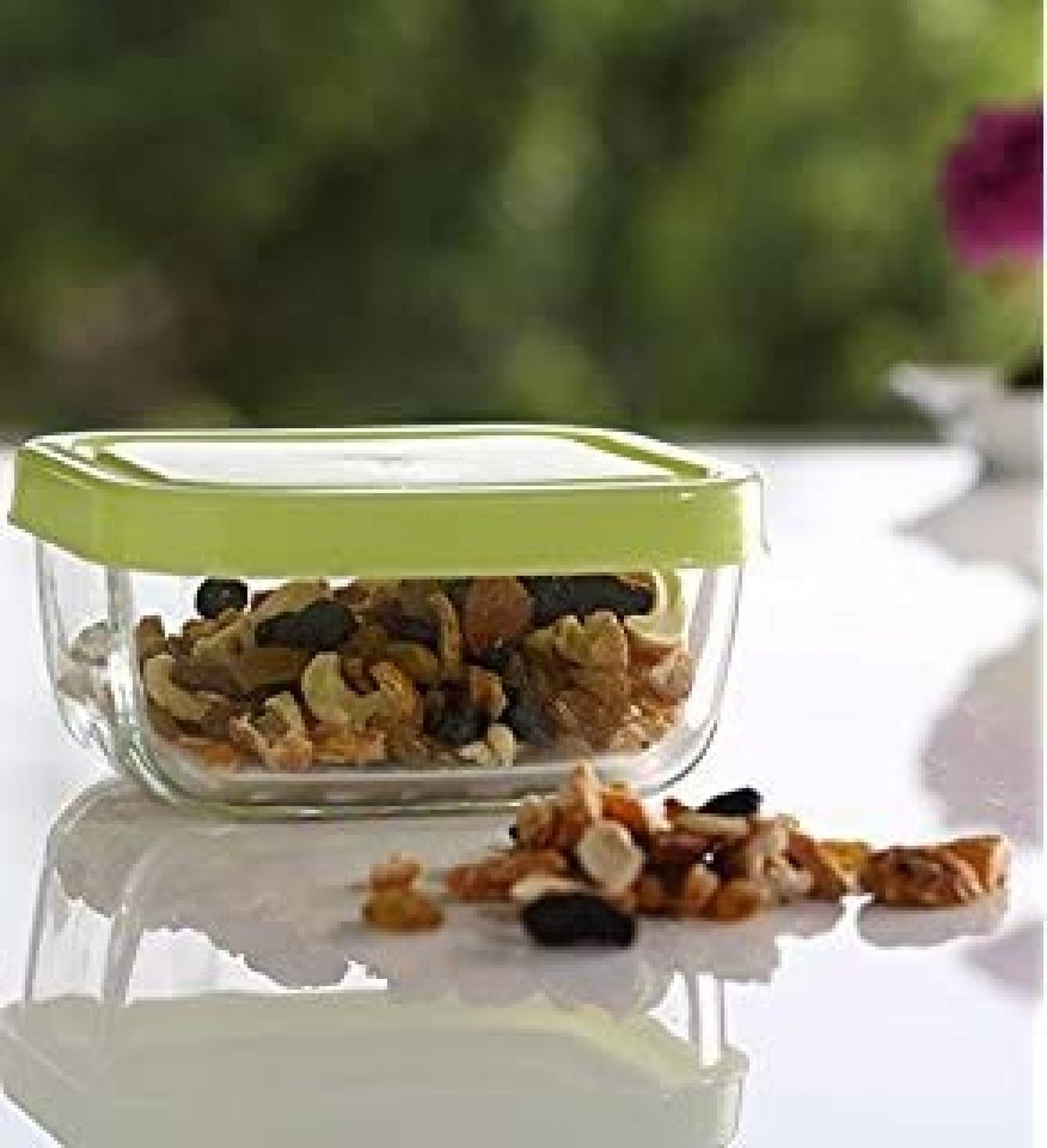 CAIXA VIDRO COM TAMPA PLASTICO