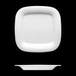 Prato Quad. 19cm Duo Branco