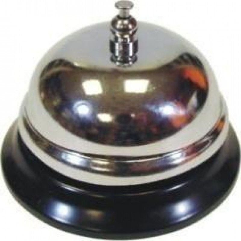 Campainha Cromada De Recepcao 2-031