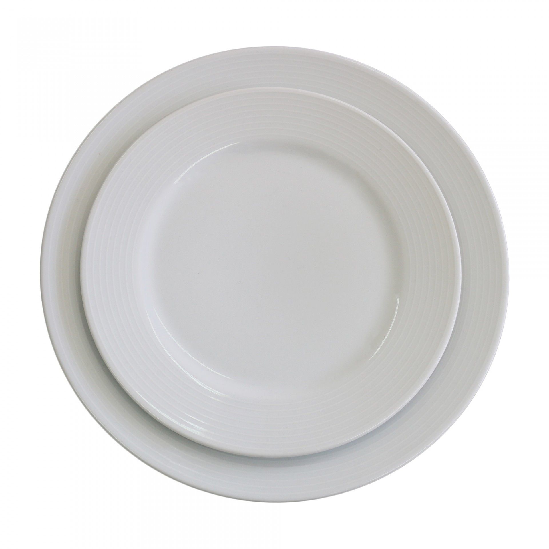 Prato Raso N.0 26cm Iri Branco