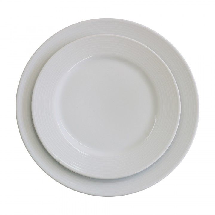 Prato Sobremesa 21cm Iri Branco