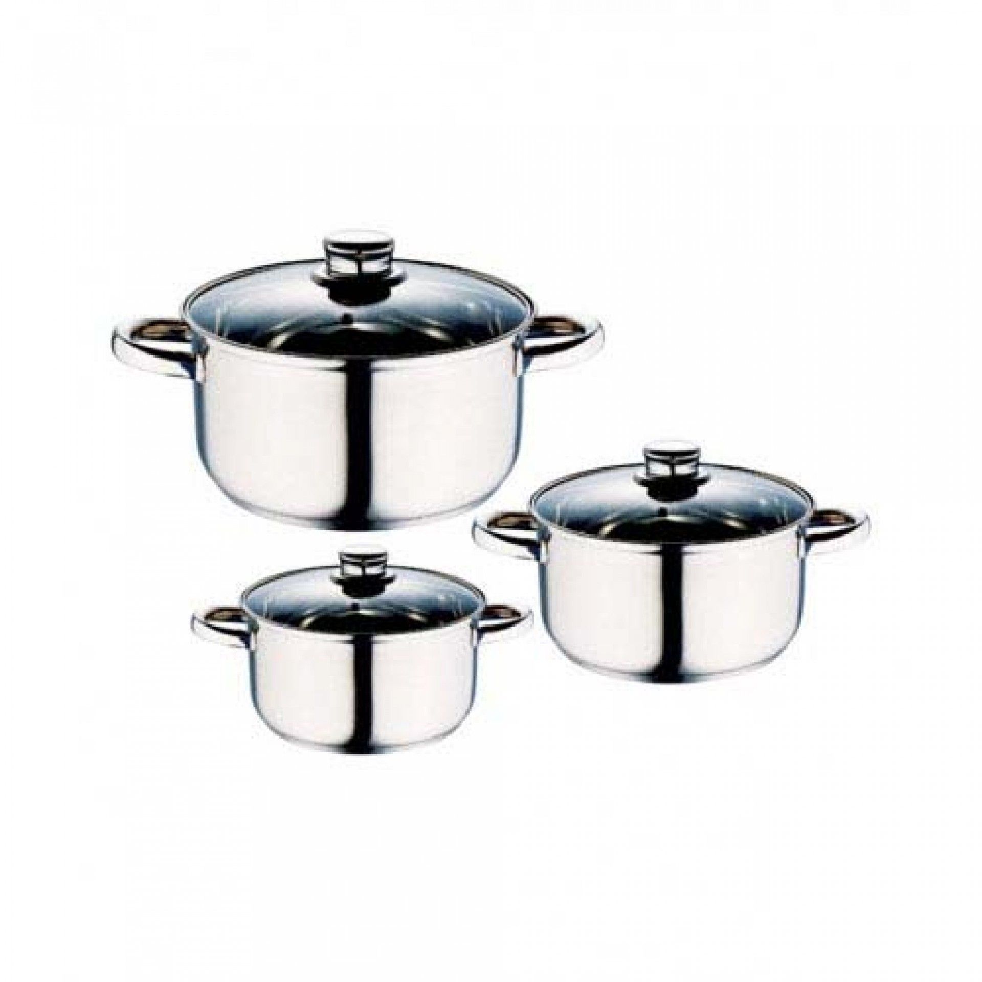 Trem 5 peças com tampa vidro KH-240