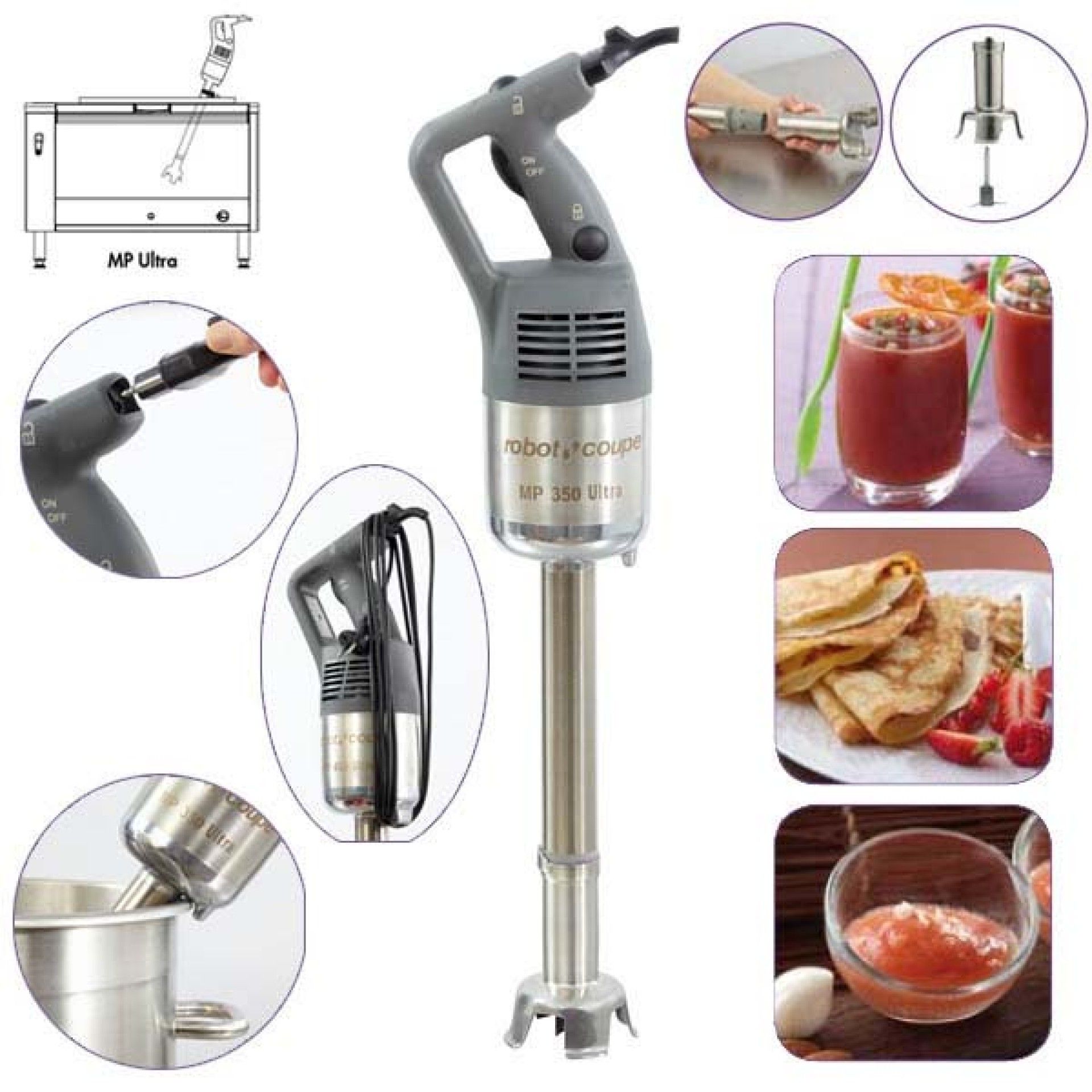 Triturador 220-240/50-60 Mp350uc 34800