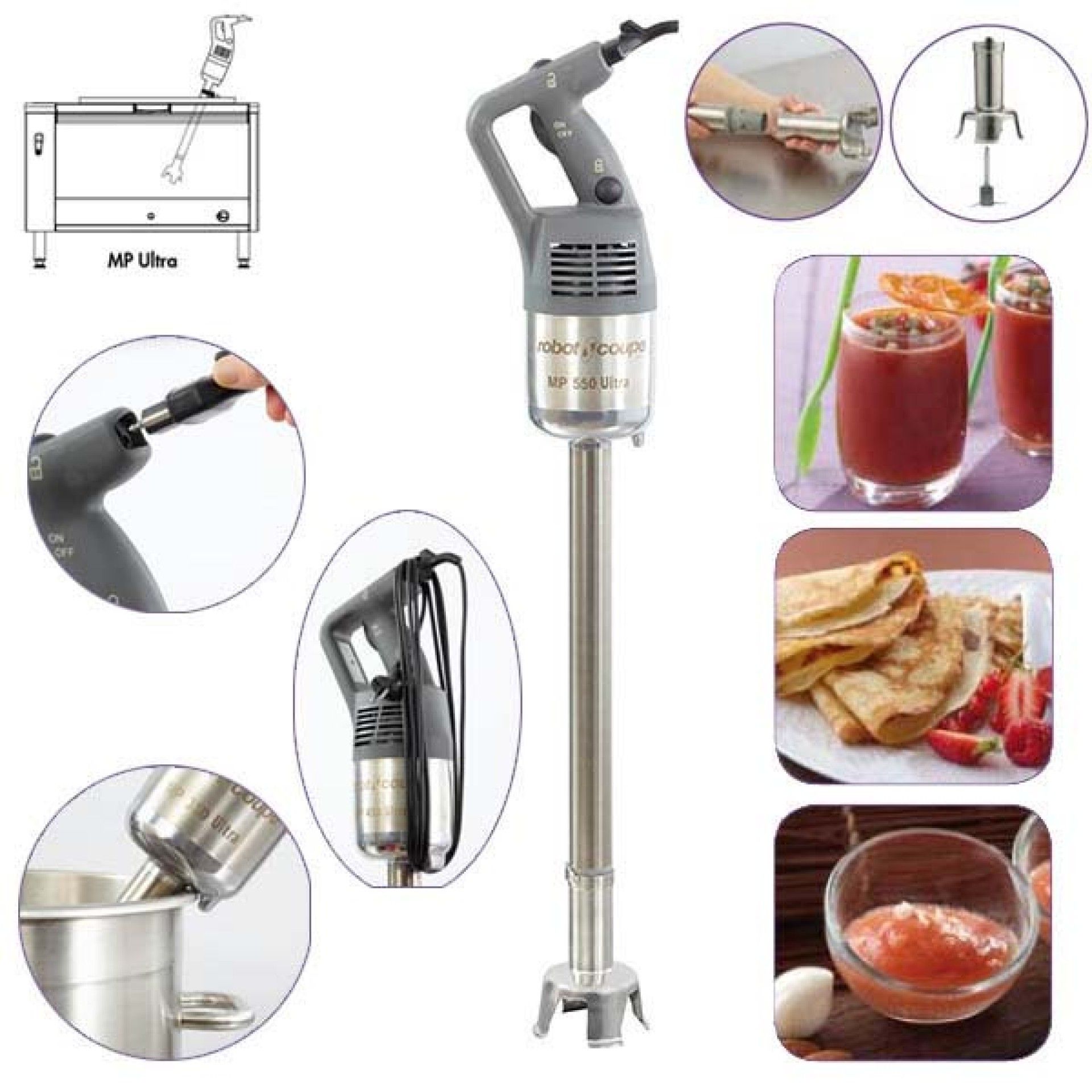 Triturador 220-240/50-60 Mp600uc 34830