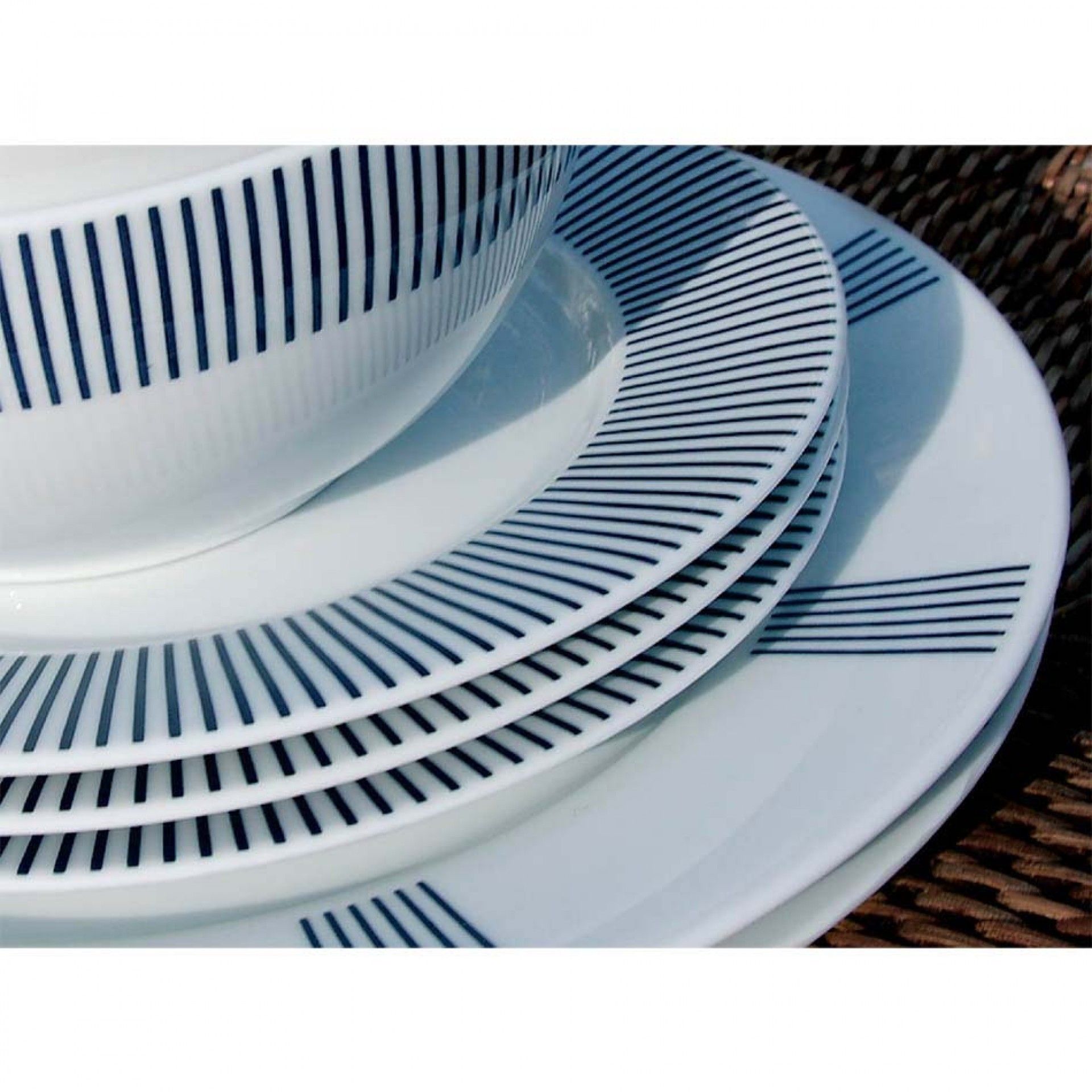 Prato S/Mesa N.3 20cm Blue Details
