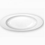 Travessa 57x24cm Eco Branco