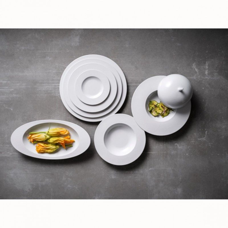 Travessa 57x24cm Eco Branco