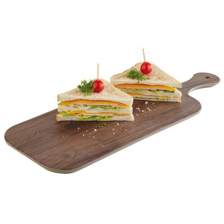 Bandeja 48x20cm Melamina Oak 84179
