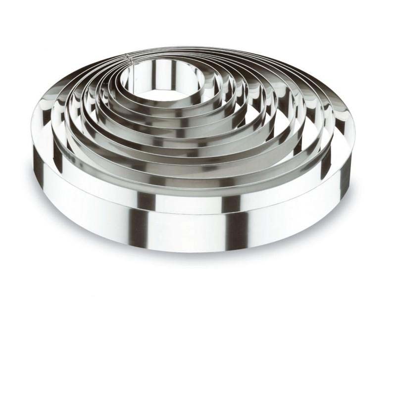 Aro Redondo 8cm inox