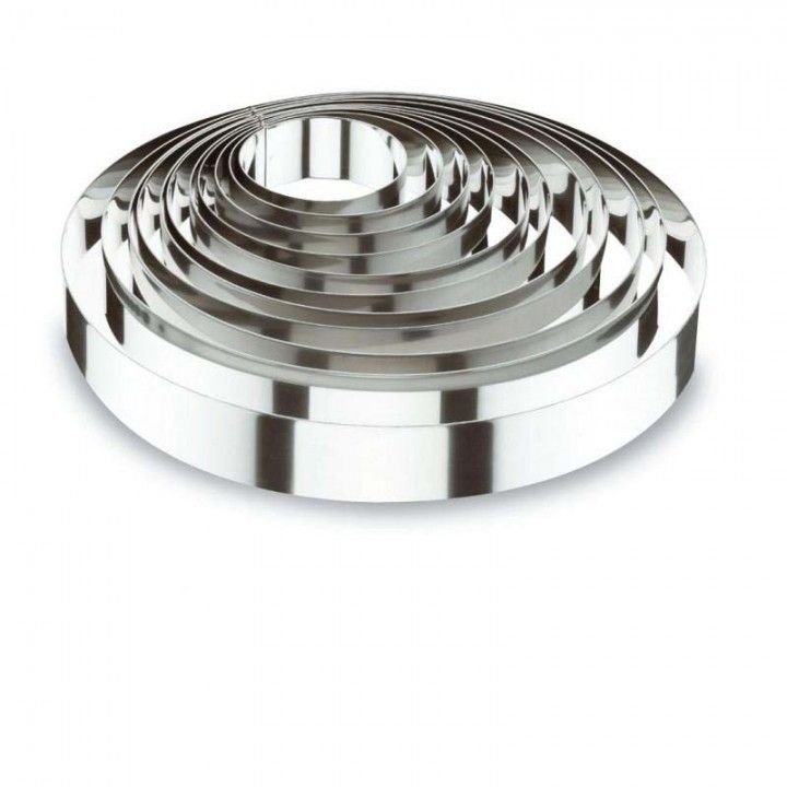Aro Redondo 8cm inox