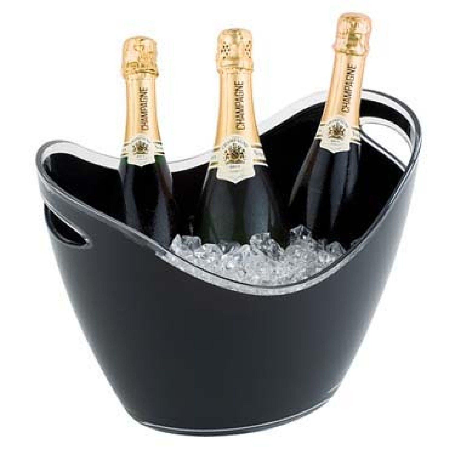 Frappe Acrilico Preto 27x20x21 36053