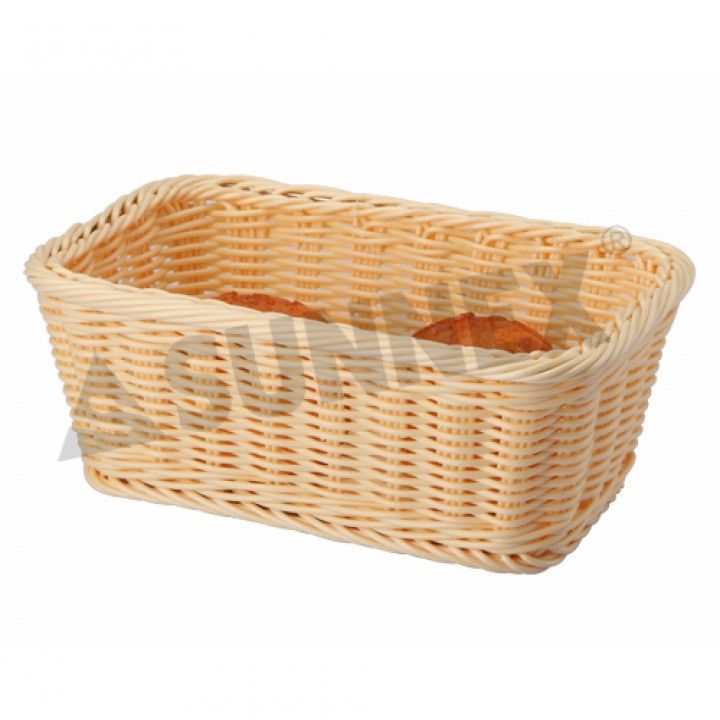 Cesto 1/4 Rattan Pp Bege C04068