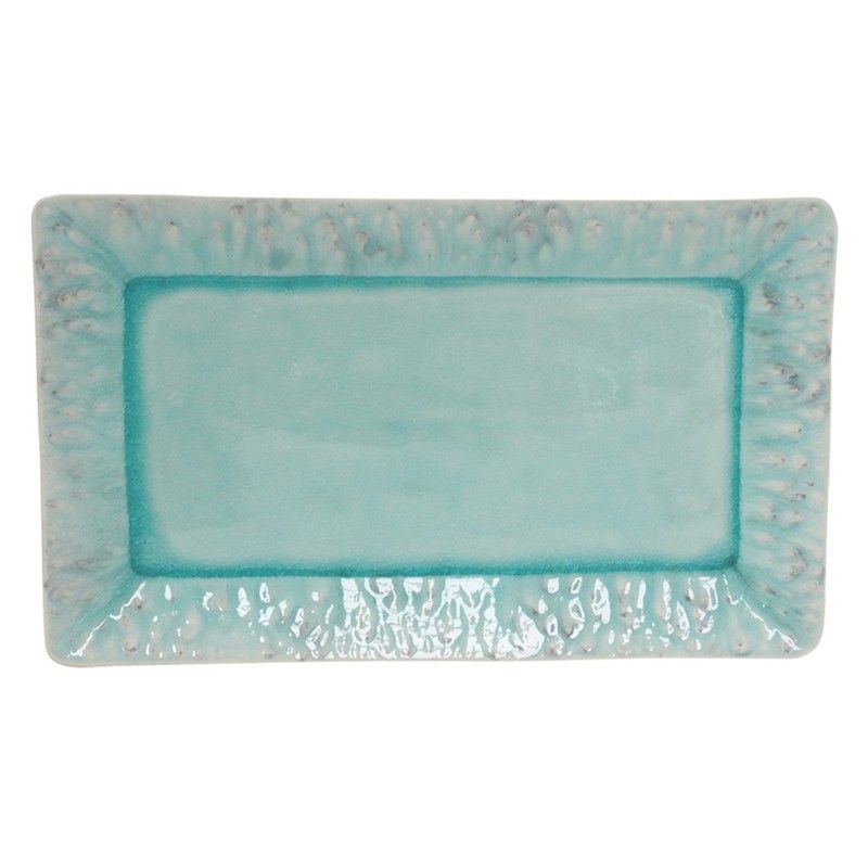 Rect. tray extra large 40CM Madeira Blue