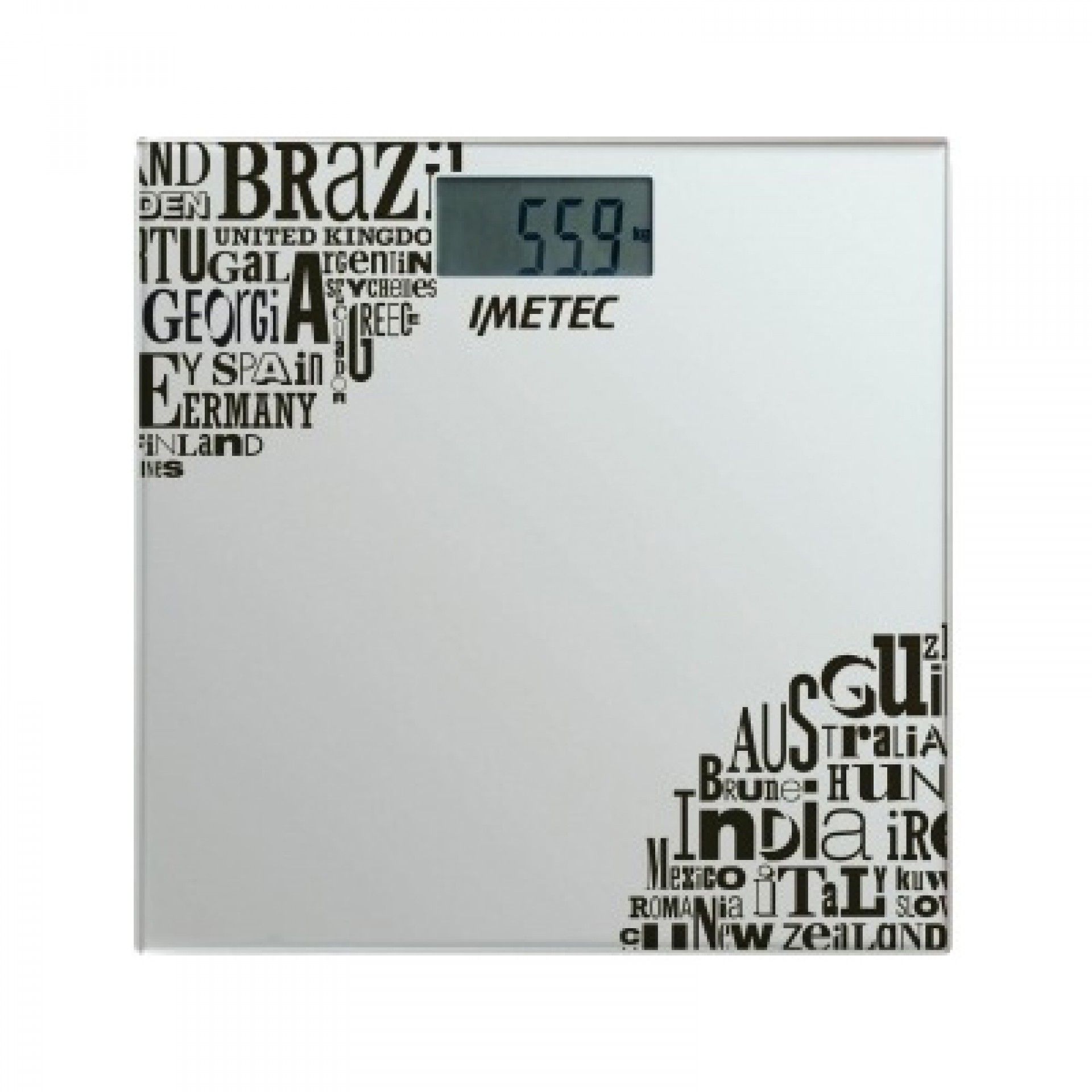 Balança casa de banho Países