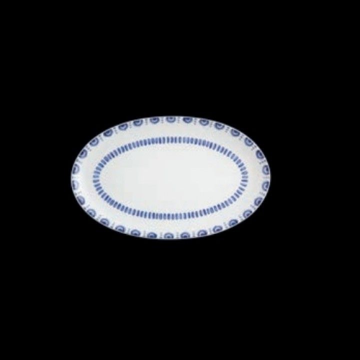 Prato Oval 25x16 Azure Lux