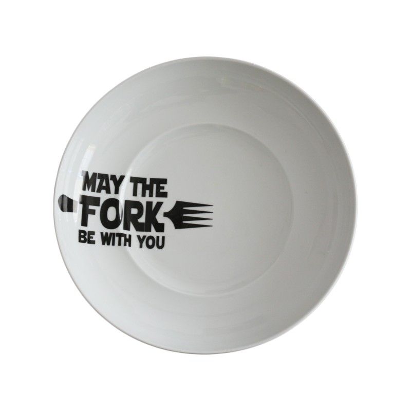 White pasta dish 30cm May the Fork
