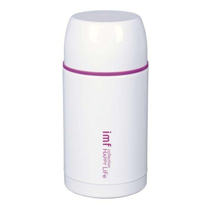 Termo Happy Life Branco 1L