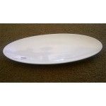 Prato Eliptico 32x16 Sel Branco