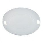 Travessa Oval 40cm Pearl Branco