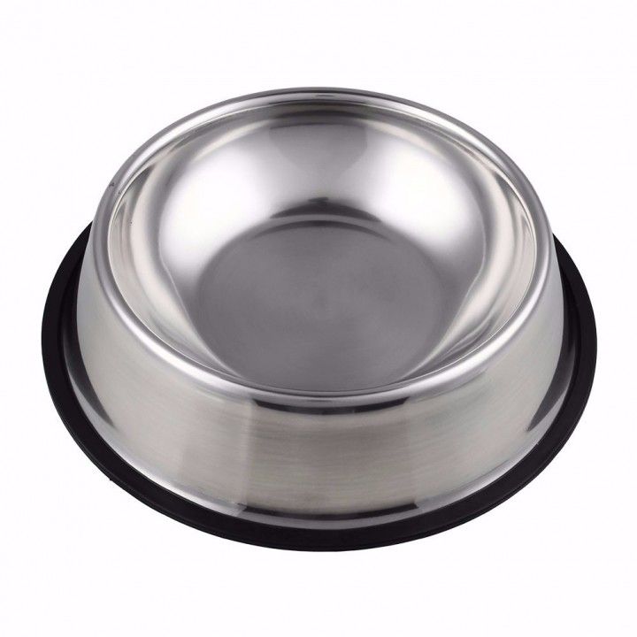 Stainless steel pet feeder 1.9L 24cm 6514