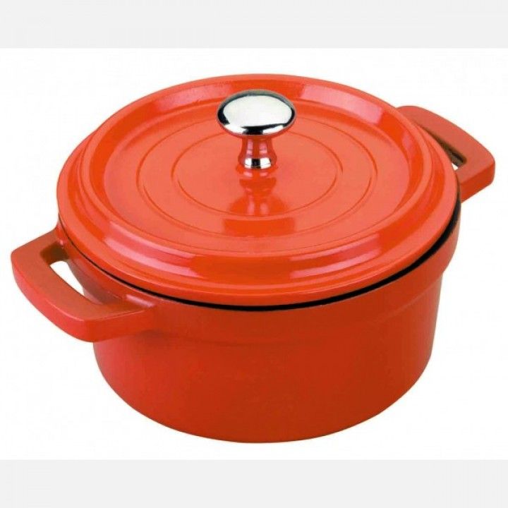 Caarola Aluminio Vermelho 14cm 25914