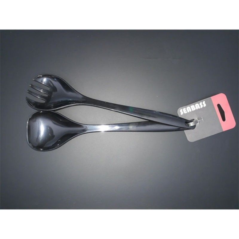 2-piece fork+spoon set 30cm Seabass