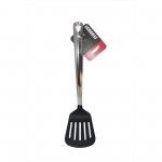 Nylon frying spatula w/ SSTL handle 30cm Seabass 1554