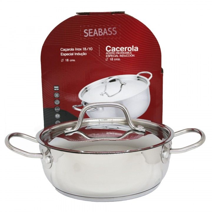 Casserole with lid 18cm Tasty 2L