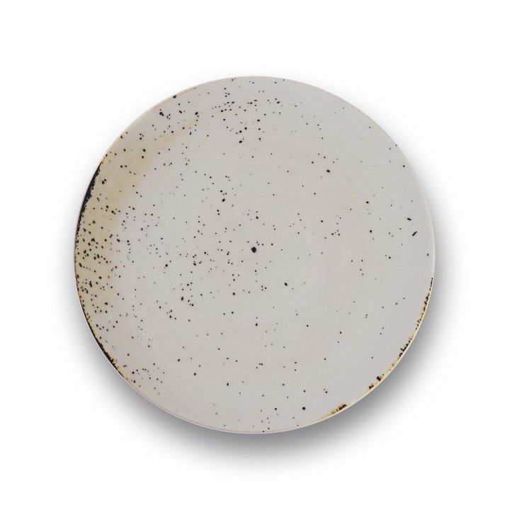 Prato Coupe 28cm Rustico Branco In