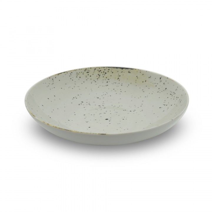 Prato Fundo Coupe 24cm Rustico Branco In