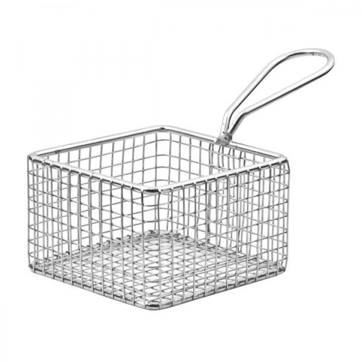 Square french fries basket 9.5X9.5X5.5CM