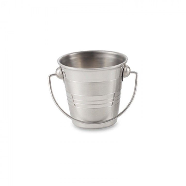 Mini stainless steel bucket 13X12CM