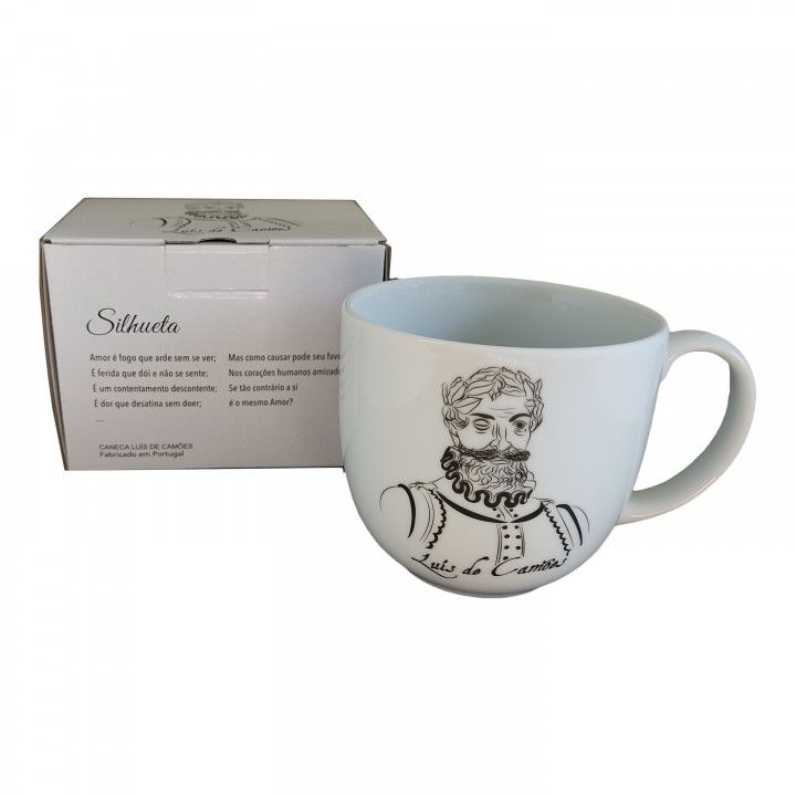 Caixa Gift Caneca Luis De Camoes - Linha Silhueta